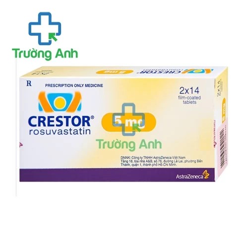 Crestor 5mg - Thuốc giúp giảm mỡ máu hiệu quả của Anh