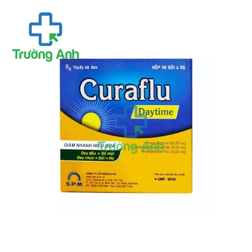 Curaflu daytime - Thuốc giảm đau, hạ sốt hiệu quả của SPM