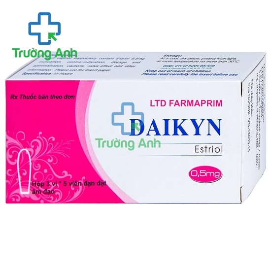  Daikyn - Viên đặt điều trị viêm nhiễm âm đạo hiệu quả của Moldova