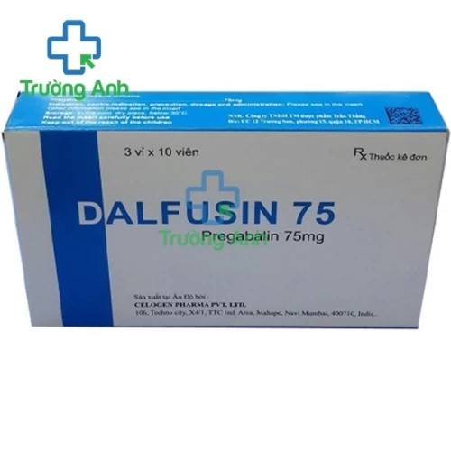 Dalfusin 75 Pregabalin - Thuốc trị đau dây thần kinh của Ấn Độ