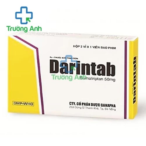 Darintab - Thuốc điều trị đau nửa đầu hiệu quả của Danapha
