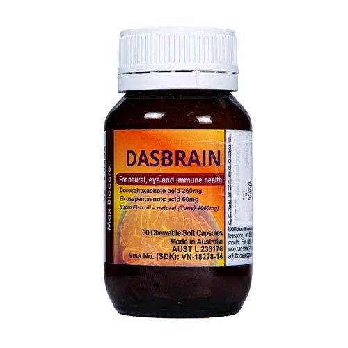 Dasbrain - Giúp tăng cường sức khỏe hiệu quả của Úc