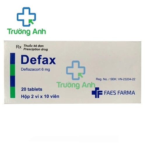 Defax 6mg - Thuốc chống dị ứng hiệu quả