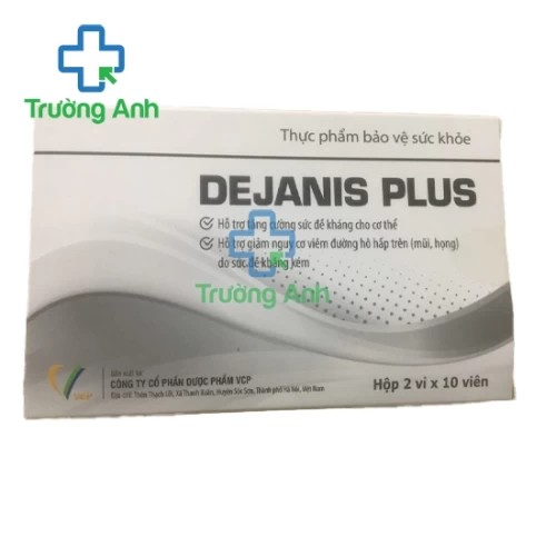 Dejanis Plus - Hỗ trợ tăng cường sức đề kháng hiệu quả cho cơ thể