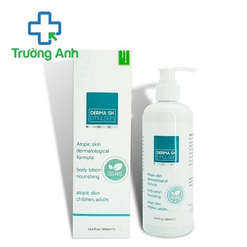 Derma SH Emulsion 300ml Delavy - Kem dưỡng ẩm và làm mềm da hiệu quả