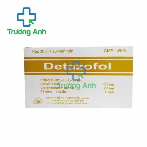 Detazofol - Thuốc điều trị đau dây thần kinh hiệu quả