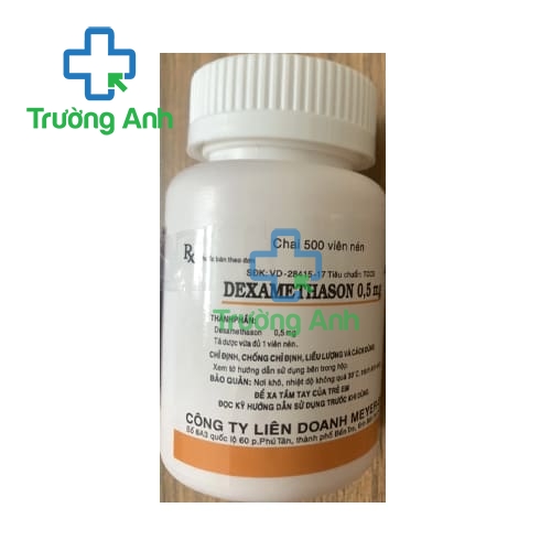 Dexamethasone 0,5mg Meyer - Thuốc kháng viêm hiệu quả