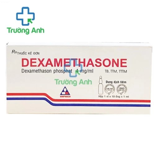 Dexamethasone 4mg/ml Vinphaco - Thuốc chống sốc hiệu quả