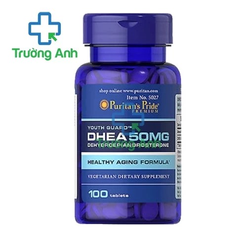 Puritan's Pride Dhea 50mg - Giúp tăng cường nội tiết tố nữ hiệu quả của Mỹ