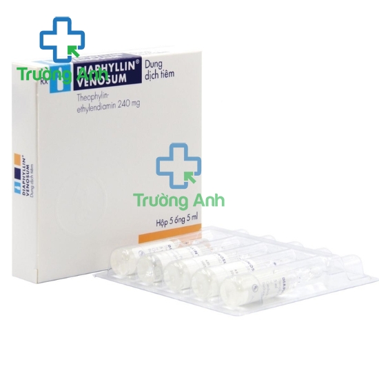 Diaphyllin Venosum 240mg/5ml - Thuốc điều trị hen, viêm phế quản