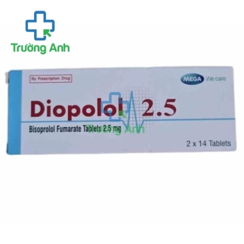 Diopolol 2,5 - Thuốc điều trị cao huyết áp hiệu quả