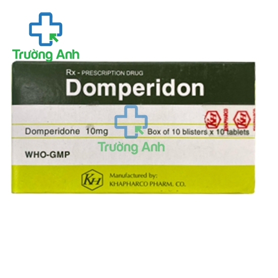 Domperidon Khapharco - Thuốc điều trị buồn nôn hiệu quả