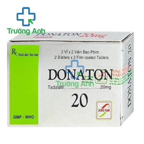 Donaton - Thuốc điều trị rối loạn cương dương hiệu quả của Đông Nam