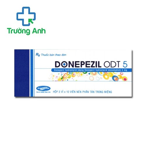 Donepezil ODT 5 - Ðiều trị triệu chứng suy giảm trí nhớ của SAVIPHAMR