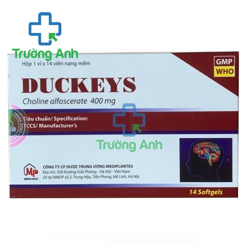 Duckeys - Hỗ trợ điều trị Alzheimer, suy giảm trí nhớ hiệu quả của Medipantex