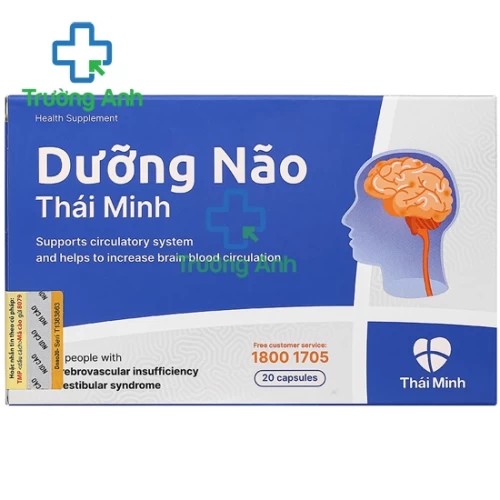Dưỡng não Thái Minh - Viên uống hoạt huyết, tăng cường tuần hoàn máu não