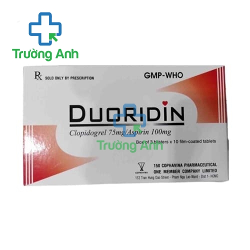 Duoridin Armephaco - Thuốc làm giảm các biến cố huyết khối