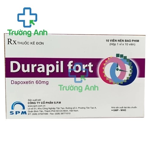 Durapil Fort 60mg SPM - Thuốc điều trị xuất tinh sớm hiệu quả
