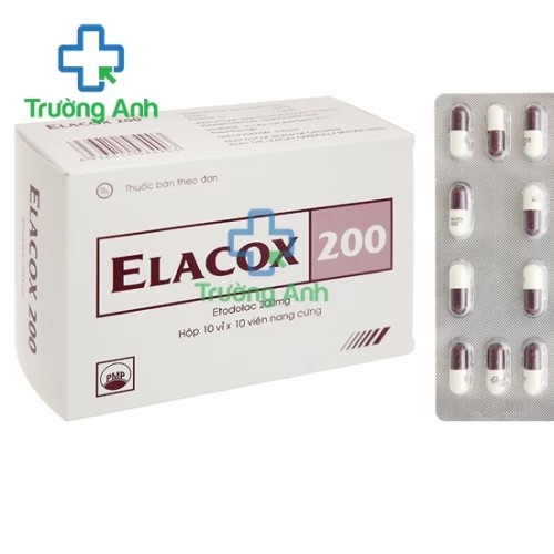 Elacox 200 - Thuốc giảm đau hiệu quả của Pymepharco