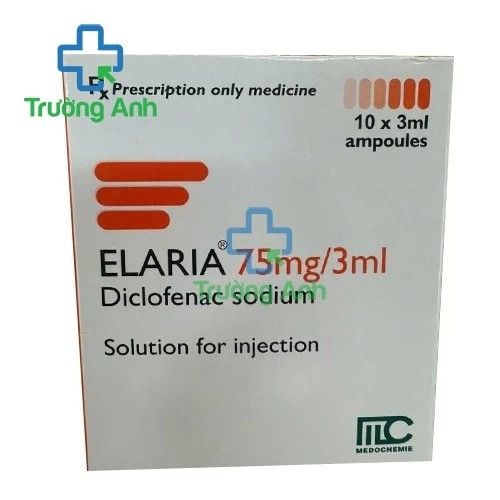 Elaria 75mg/3ml Medochemie - Thuốc điều trị các cơn đau hiệu quả
