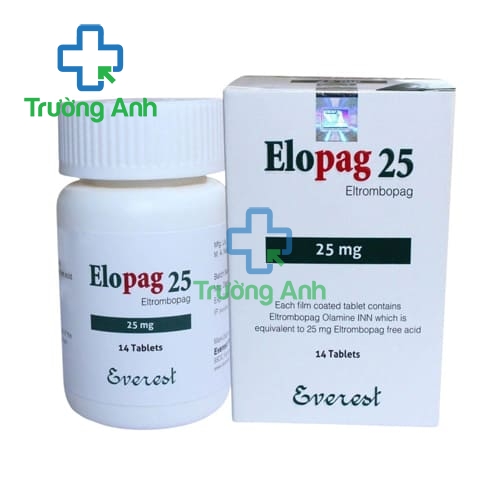 Elopag 25 Everest - Thuốc điều trị xuất huyết giảm tiểu cầu miễn dịch hiệu quả
