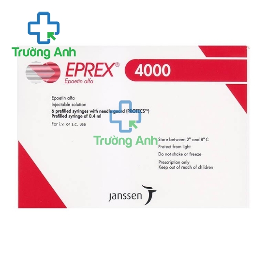 Eprex 4000UI - Thuốc điều trị thiếu máu hiệu quả của Thụy Sĩ