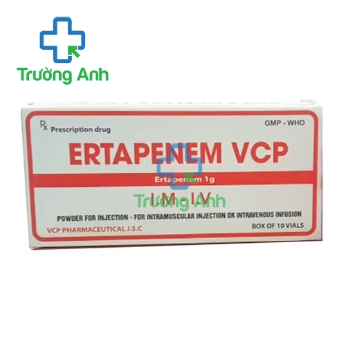 Ertapenem 1g VCP - Thuốc điều trị nhiễm khuẩn hiệu quả