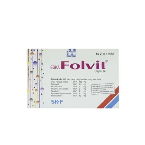 Eska Folvit (Eskafolvit) - Thuốc bổ sung sắt hiệu quả