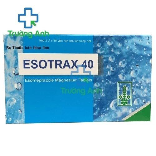 Esotrax 40mg - Thuốc điều trị viêm loét dạ dày, tá tràng hiệu quả của Mepro