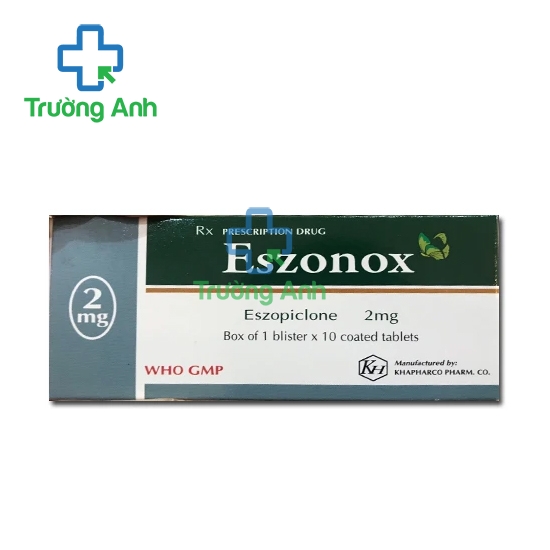 Eszonox Khapharco - Thuốc điều trị mất ngủ hiệu quả (10 hộp)