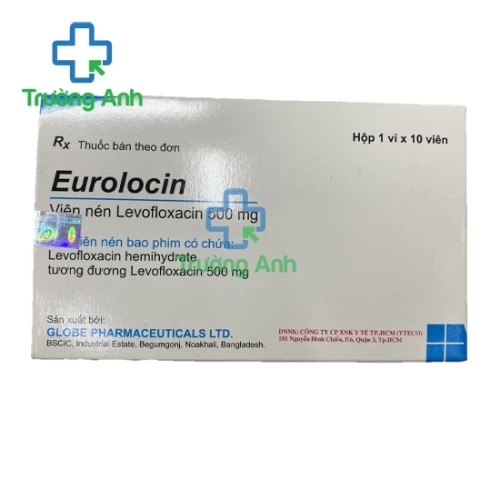 Eurolocin 500mg - Thuốc kháng sinh hiệu quả