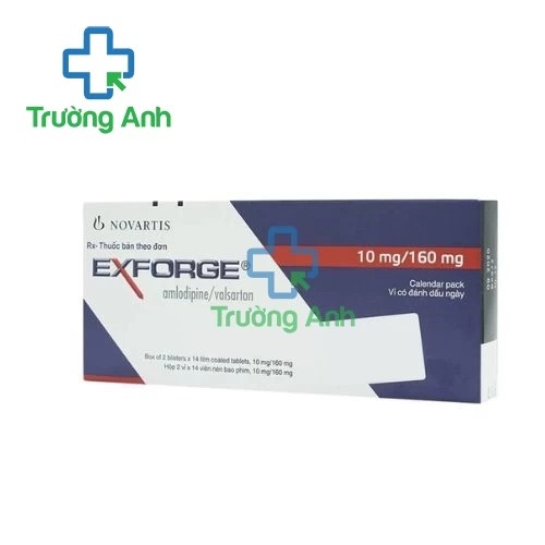 Exforge 10/160 - Thuốc điều trị tăng huyết áp vô căn hiệu quả