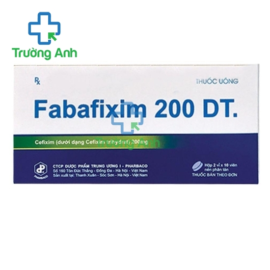 Fabafixim 200 - DT - Thuốc điều trị nhiễm khuẩn hiệu quả