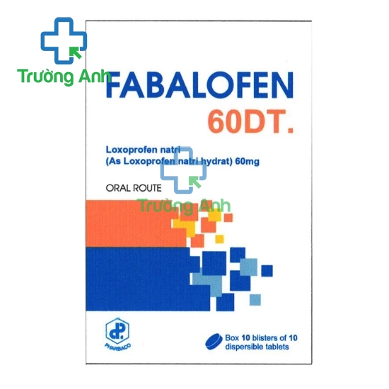 Fabalofen 60 DT - Thuốc điều trị viêm khớp xương của Pharbaco 