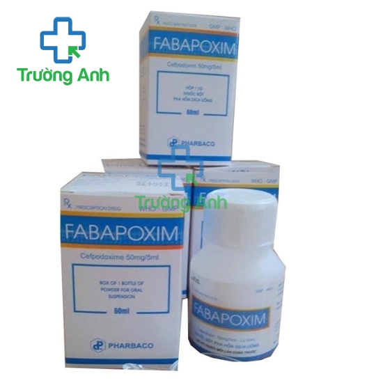 Fabapoxim 50 gói bột - Thuốc điều trị nhiễm khuẩn hiệu quả