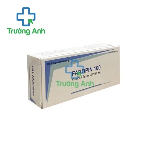 Faropin 100 - Thuốc điều trị tâm thần phân liệt của Ấn Độ