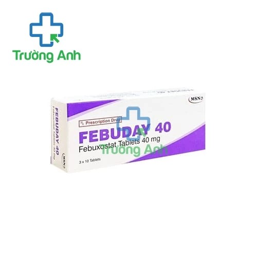 Febuday 40mg - Thuốc điều trị bệnh gút hiệu quả của Ấn Độ