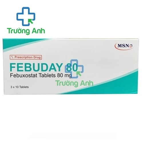 Febuday 80mg - Thuốc điều trị bệnh gút hiệu quả của Ấn Độ