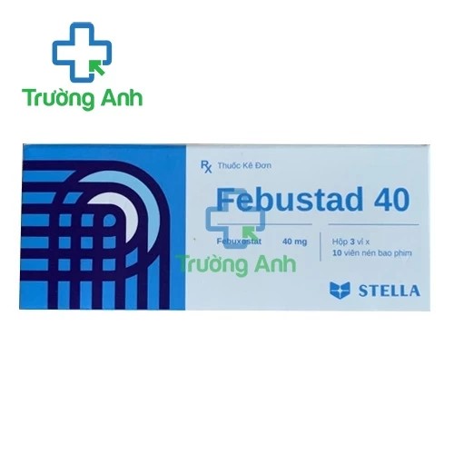Febustad 40 - Thuốc điều trị tăng axit uric máu mãn tính ở người bị gout