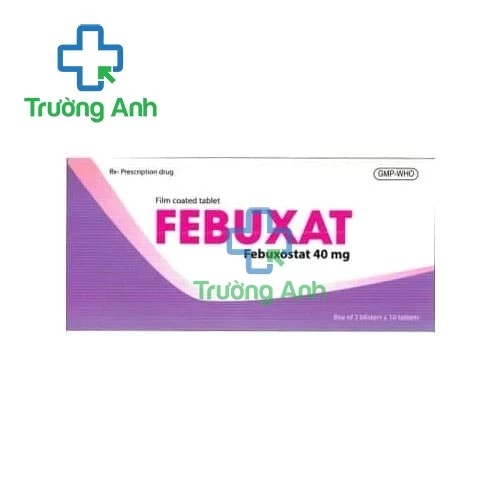 Febuxat - Febuxostat 40mg Gia Nguyễn