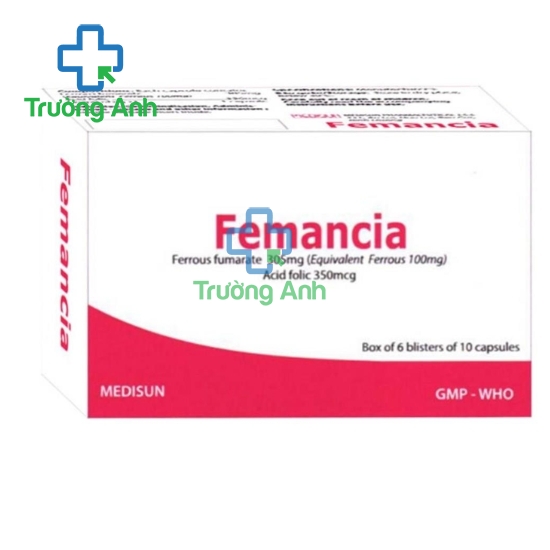 Femancia - Điều trị và dự phòng thiếu máu của MEDISUN