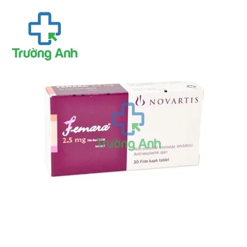 Femara 2.5mg - Thuốc điều trị ung thư vú hiệu quả của Pháp