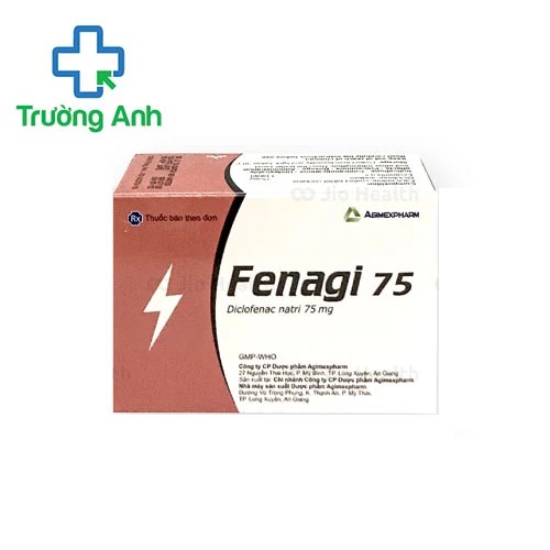 Fenagi 75 - Thuốc điều trị viêm thấp khớp mạn tính của Agimexpharm