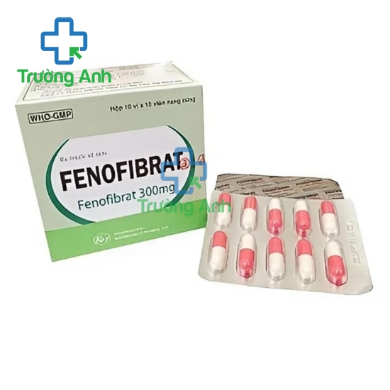 Fenofibrat Khapharco - Giúp làm giảm cholesterol máu hiệu quả
