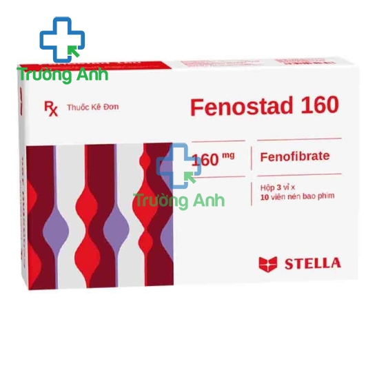 Fenostad 160 – Thuốc điều trị rối loạn Lipid huyết của Stada