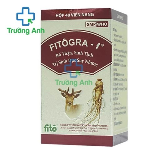 Fitogra - F - Thuốc gia tăng ham muốn tình dục hiệu quả