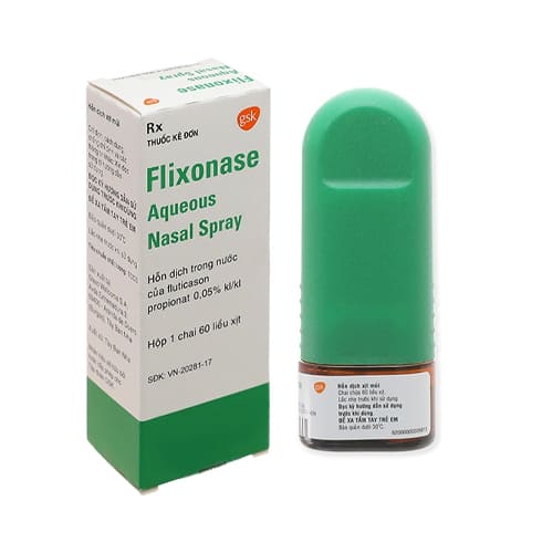 Flixonase - Thuốc xịt mũi phòng ngừa viêm mũi dị ứng