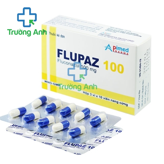 Flupaz 100 - Thuốc điều trị nhiễm nấm hiệu quả của Apimed