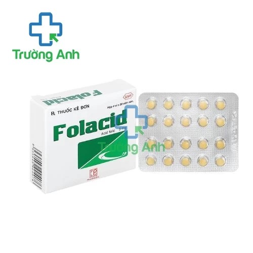 Folacid - Acid Folic 5mg Pharmedic bổ sung sắt hiệu quả