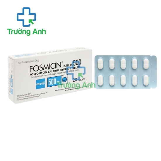 Fosmicin 500mg - Thuốc điều trị viêm nhiễm khuẩn hiệu quả của Nhật Bản